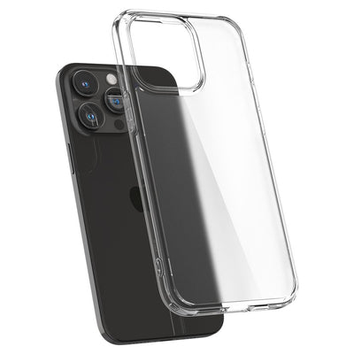 Spigen Ultra Hybrid iPhone 15 Pro Case - Clear Matte