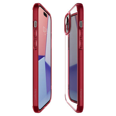 Spigen Ultra Hybrid iPhone 15 Plus Case - Red