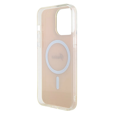 Guess GUHMP15XHITSP iPhone 15 Pro Max 6.7" pink/pink hardcase IML Iridescent MagSafe