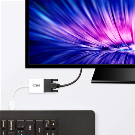 Aten VC965 DisplayPort to DVI Adapter | Aten | DisplayPort to DVI Adapter | VC965 | DP to DVI