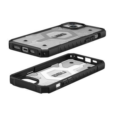UAG Pathfinder MagSafe case for iPhone 15 Plus - transparent