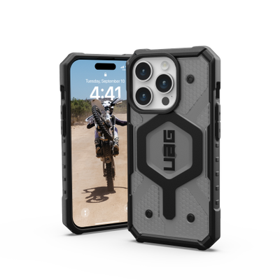 UAG Pathfinder MagSafe case for iPhone 15 Pro - gray