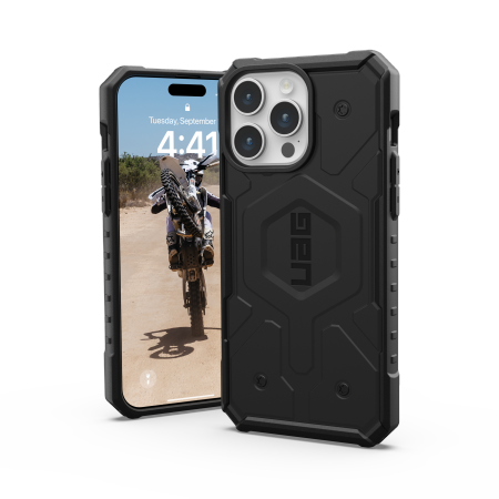 UAG Pathfinder MagSafe case for iPhone 15 Pro Max - black