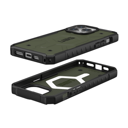 UAG Pathfinder MagSafe case for iPhone 15 Pro Max - green