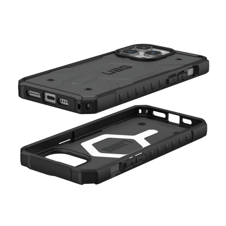 UAG Pathfinder MagSafe case for iPhone 15 Pro Max - silver
