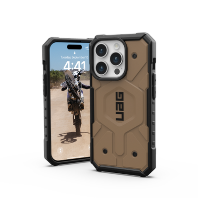 UAG Pathfinder MagSafe case for iPhone 15 Pro - brown