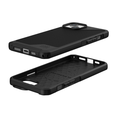 UAG Metropolis LT MagSafe case for iPhone 15 Plus - black kevlar