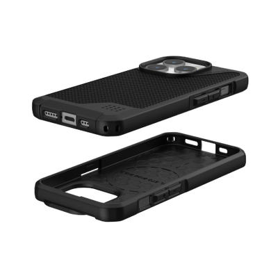 UAG Metropolis LT MagSafe case for iPhone 15 Pro - black kevlar