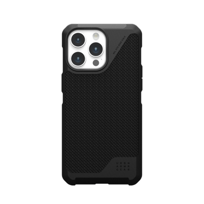 UAG Metropolis LT MagSafe case for iPhone 15 Pro Max - black kevlar