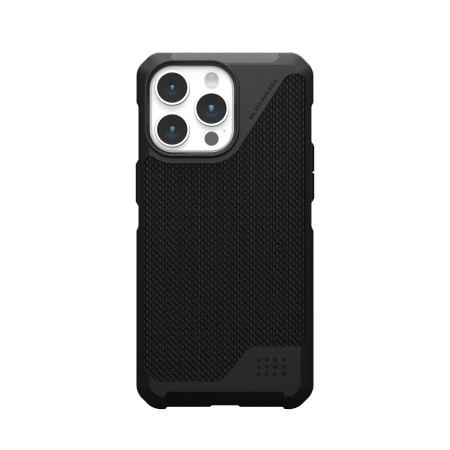 UAG Metropolis LT MagSafe case for iPhone 15 Pro Max - black kevlar