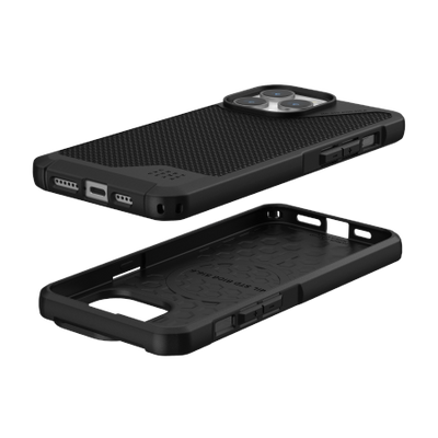 UAG Metropolis LT MagSafe case for iPhone 15 Pro Max - black kevlar