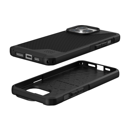 UAG Metropolis LT MagSafe case for iPhone 15 Pro Max - black kevlar