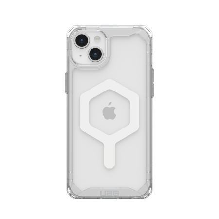 UAG Plyo MagSafe case for iPhone 15 Plus - transparent and white