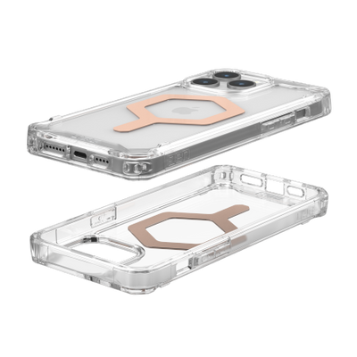 UAG Plyo MagSafe case for iPhone 15 Pro Max - transparent and pearl