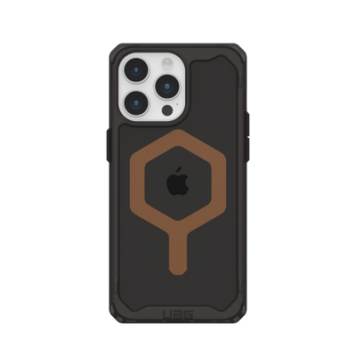 UAG Plyo MagSafe case for iPhone 15 Pro Max - black and brown