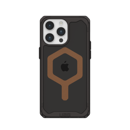 UAG Plyo MagSafe case for iPhone 15 Pro Max - black and brown