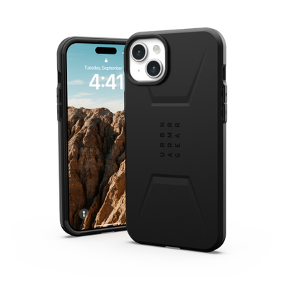 UAG Civilian MagSafe case for iPhone 15 Plus - black