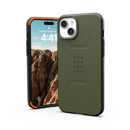 UAG Civilian MagSafe case for iPhone 15 Plus - green