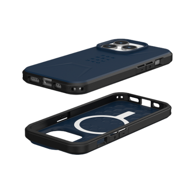 UAG Civilian MagSafe case for iPhone 15 Pro - dark blue