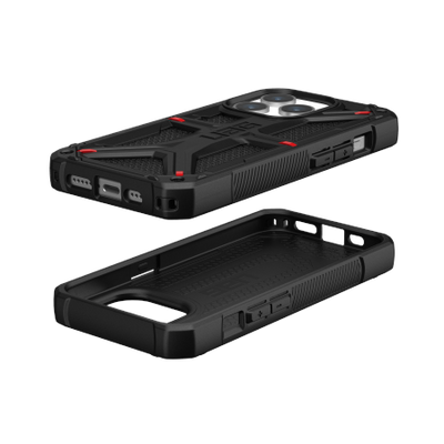 UAG Monarch case for iPhone 15 Pro - black kevlar