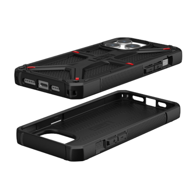 UAG Monarch case for iPhone 15 Pro Max - black kevlar