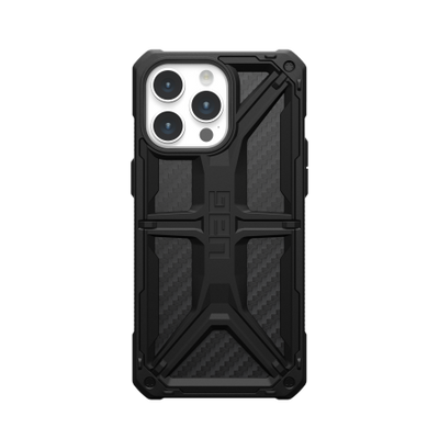 UAG Monarch case for iPhone 15 Pro Max - black carbon