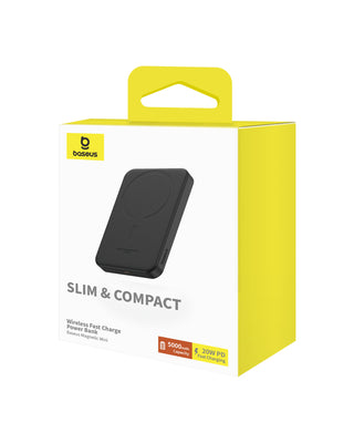 Baseus mini power bank 5000mAh 20W + USB-C cable (20V/3A) - black