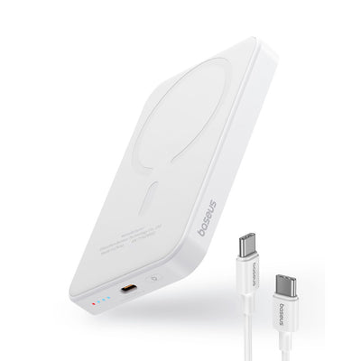 Baseus mini power bank 5000mAh 20W + USB-C cable (20V/3A) - white