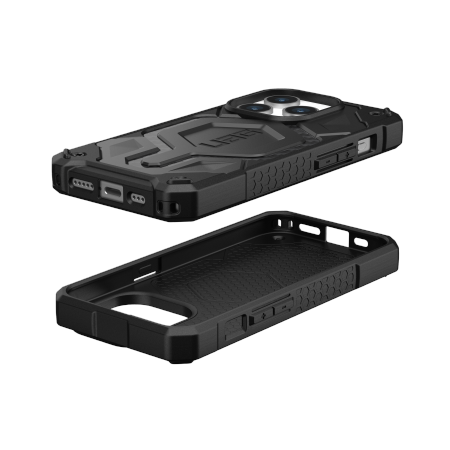 UAG Monarch Pro case with MagSafe for iPhone 15 Pro - black carbon