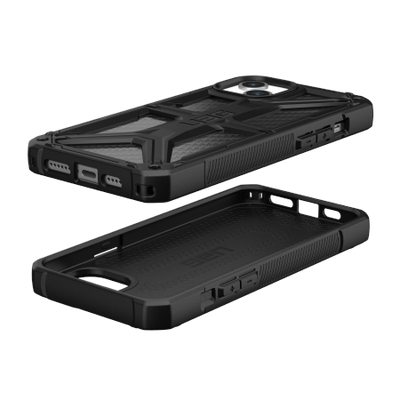 UAG Monarch case for iPhone 15 Plus - black carbon