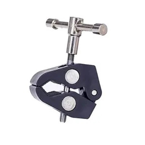 Clamping bracket for mounting accessories with 1/4 and 3/8 inch screw — Hurtel
