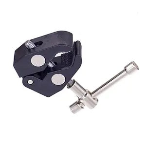 Clamping bracket for mounting accessories with 1/4 and 3/8 inch screw — Hurtel