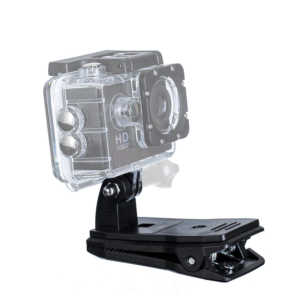 Holder with clip for mounting for GoPro — Hurtel