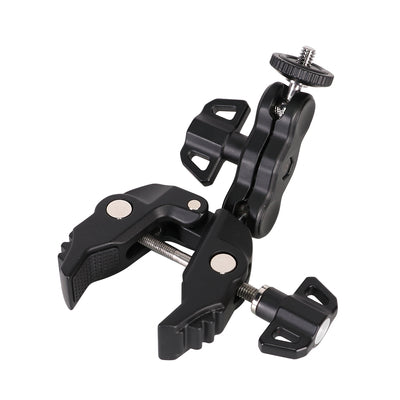 Phone and sports camera holder with clamp — Hurtel