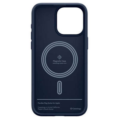 Caseology Parallax Mag Case with MagSafe for iPhone 15 Pro Max - Navy — Spigen