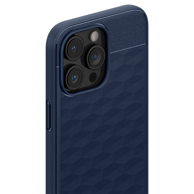 Caseology Parallax Mag Case with MagSafe for iPhone 15 Pro Max - Navy — Spigen