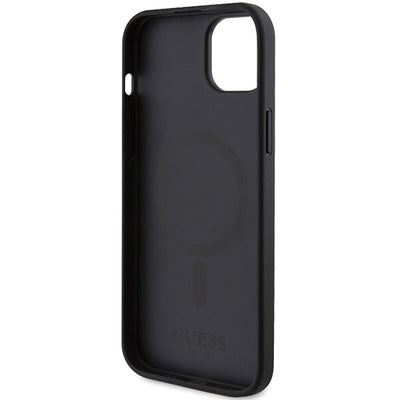 Guess GUHMP15MPSAHMCK iPhone 15 Plus 6.7" black/black hardcase Saffiano MagSafe