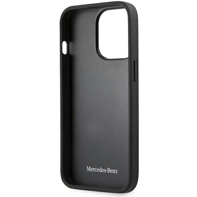 Mercedes MEHCP15XARMBK iPhone 15 Pro Max 6.7&quot; black/black hardcase Leather Urban