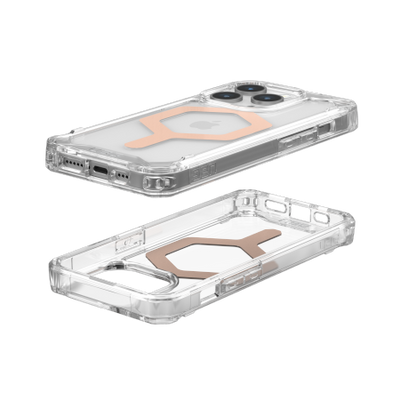 UAG Plyo MagSafe case for iPhone 15 Pro - transparent and pearl