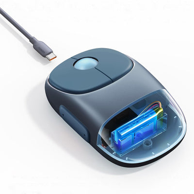 Ugreen MU102 FUN+ Bluetooth / 2.4 GHz Wireless Mouse - Black