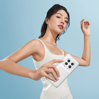 Baseus Magnetic Mini MagSafe 10000mAh 30W powerbank with built-in USB-C cable - white + Baseus Simple Series USB-C - USB-C 60