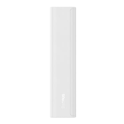 Baseus Adaman2 power bank with digital display 2x USB-A / 1x USB-C 10000mAh 30W - white