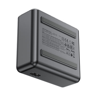 Acefast Z4 PD 218W GaN 3 x USB-C + USB-A Multifunction Adapter with 4 Ports - Gray