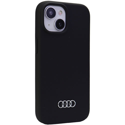Audi Silicone Case for iPhone 15 - black