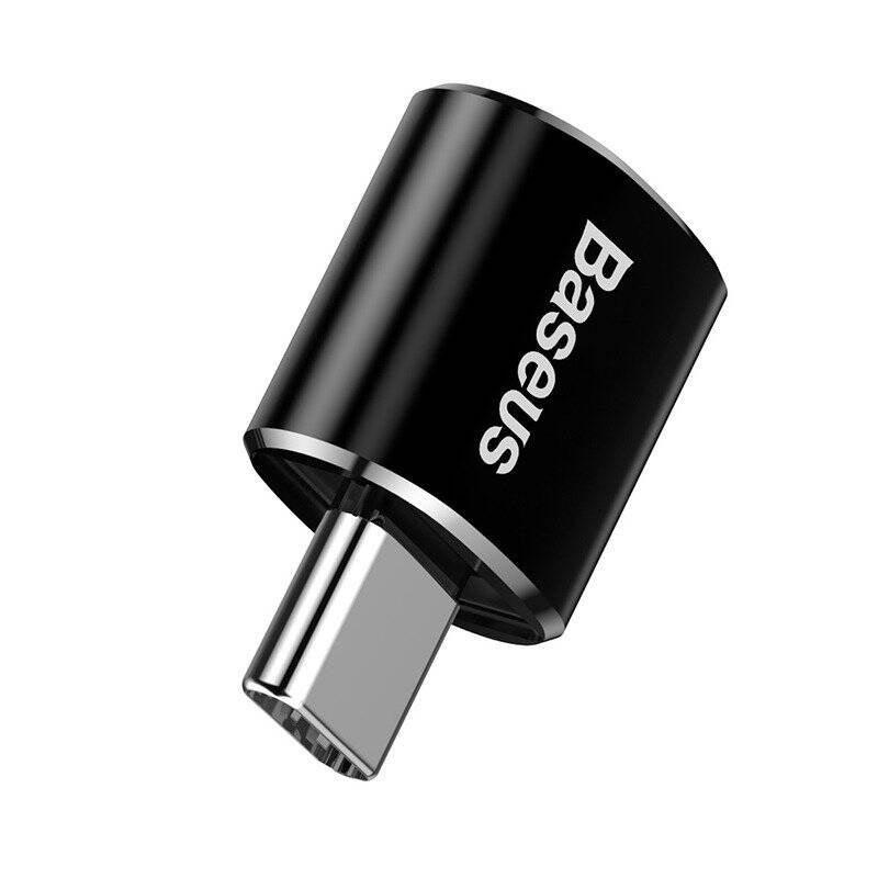 Baseus USB to USB Type-C Adapter 2.4A (Black) - Product Image 5