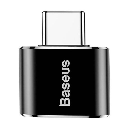 Baseus USB to USB Type-C Adapter 2.4A (Black) - Product Image 1