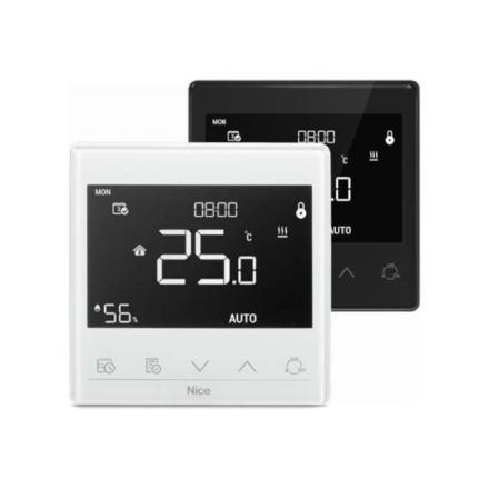 Fibaro Nice Thermostat | WARM-CONTROL | Black