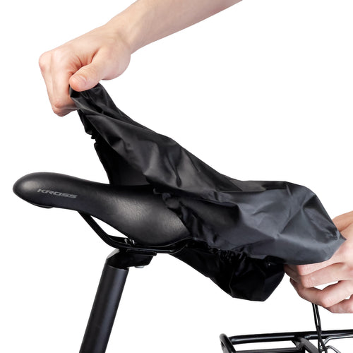 Waterproof saddle cover - black — Hurtel