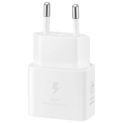 Samsung EP-T2510NWEGEU 25W SFC USB-C GaN wall charger - white