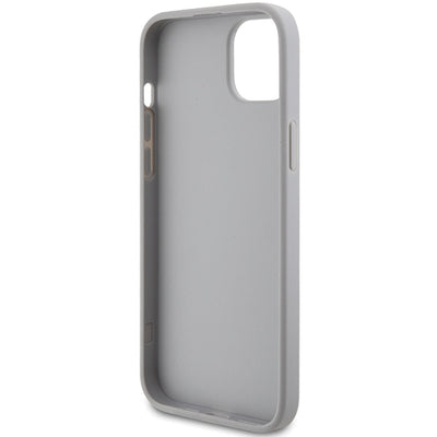 Guess GUHCP15MPS4DGPS iPhone 15 Plus 6.7" silver/silver hardcase Strass Metal Logo